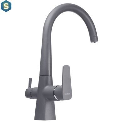 Змішувач для кухні під осмос Globus Lux GLLR-0999-3-Titanium, Графит