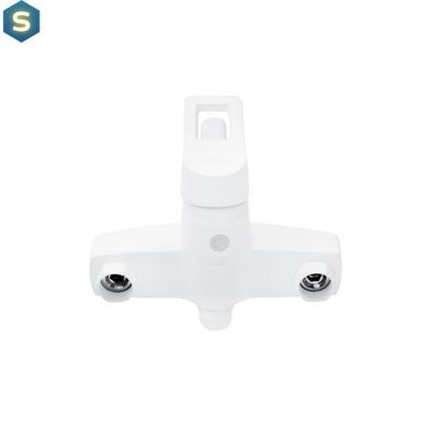 Смеситель для ванной Kroner KRM Zenda - W070 CV022959, Белый матовый