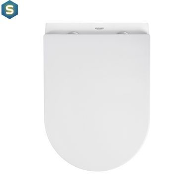 Комплект 4 в 1: Інсталяція Grohe Rapid SL 3 в 1 38772001 + Унітаз безободковий Kroner Armada WHI513636 RIMLESS з сидінням Slim Duroplast / Soft-close / Quick relase (38772001KA513636)