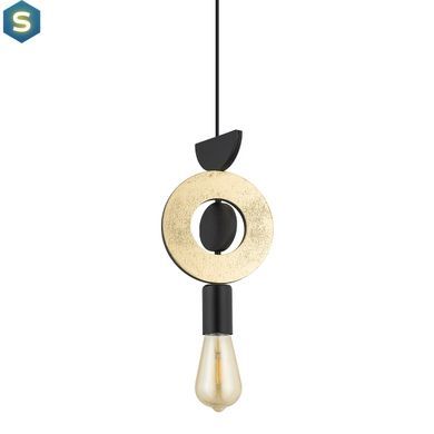 Підвісний світильник Nowodvorski 11180 Drops Wood F E27 1x25W IP20 Bk