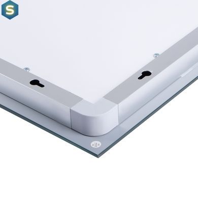 Дзеркало Qtap Cardinal 1000х700 з LED-підсвічуванням Touch, з антизапотіванням, з димером температури кольору (3000-6500K) QT0478C10070