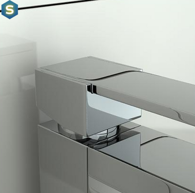 Смеситель для биде Kohlman Excelent хром QB130H, Хром