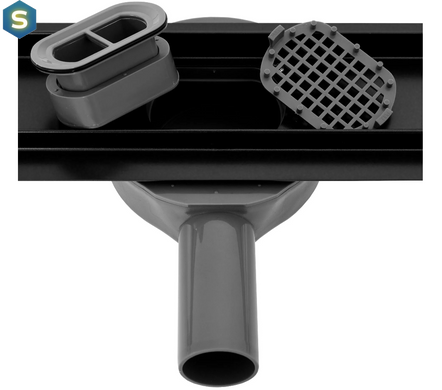 Душевой канал Rea Neo Pro 2в1 black 50 см REA-G0999