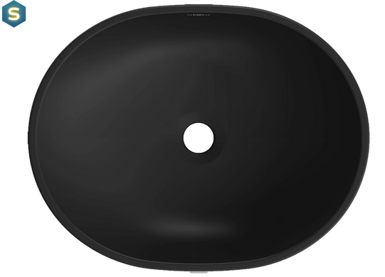 Умивальник Mexen Viki black matt накладний MEX-21054885, Черный матовый