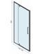 Душова кабіна Rea Rapid Swing 120x80 black пристінна REA-KPL-009961, Черный матовый, Універсальна, прозорий, чорний матовий