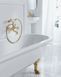 Смеситель для ванны Kludi Adlon DN 15 золотой 514414520