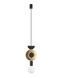 Підвісний світильник Nowodvorski 11180 Drops Wood F E27 1x25W IP20 Bk