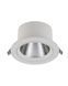 Точечный светильник Nowodvorski 10556 Egina LED 1x15W 4000K 1200Lm IP20 Wh