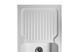 Кухонна мийка гранітна Miraggio Orlean white 861x496x210 00209002, Білий