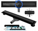 Душевой канал Rea Neo Pro 2в1 black 50 см REA-G0999