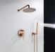 Душова система прихованого монтажу Rea Lungo rose gold + BOX REA-P4111, Теплый закат