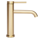 Смеситель для умывальника Rea Clif brushed gold низкий REA-B5323, Золотой