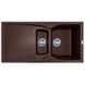 Кухонная мойка Adamant New Line Plus 975x495x235 коричневый 518223, Цемент матовый