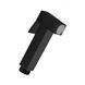Лейка гигиенического душа Paffoni Tweet Square black matt ZDOC121NO, Черный матовый