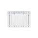 Радиатор алюминиевый Thermo Alliance All-Vulcan 500/96 1,05 кг, Белый