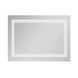 Дзеркало Qtap Cardinal 1000х700 з LED-підсвічуванням Touch, з антизапотіванням, з димером температури кольору (3000-6500K) QT0478C10070