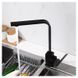 Смеситель для кухни Wezer PRO4A-02-BLACK, Черный матовый