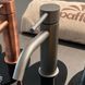 Змішувач для раковини Paffoni Light без донного клапана mercury grey LIG071MG, Каппучино