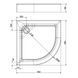 Душовий піддон Kolo First 90x90 XBN1690000