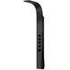 Душевая панель Corsan Samsara black S003MBL, Нержавеющая сталь