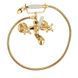 Смеситель для ванны Kludi Adlon DN 15 золотой 514414520