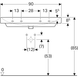 Умывальник Geberit Smyle Square 90x48 500.251.01.1, Белый