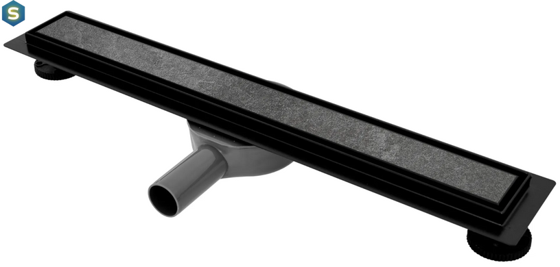 Душевой канал Rea Neo Pro 2в1 black 50 см REA-G0999