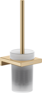 Ершик для унитаза подвесной Hansgrohe AddStoris Brushed Bronze/стекло 41752140