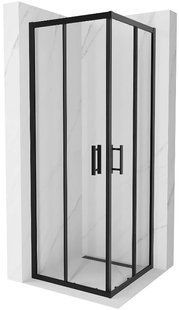 Душова кабіна Mexen Rio 70x70 black квадратна MEX-860-070-070-70-00, Черный матовый, Універсальна, чорний матовий