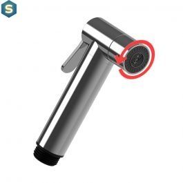 Лійка гігієнічного душу Paffoni Tweet Plus, 2 потоки води chrome ZDOC126CR, Хром