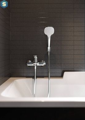 Душевой гарнитур Hansgrohe Croma Select E 1jet Porter 160 белый/хром 26412400