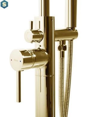 Змішувач для ванни Rea Mono gold підлоговий REA-B1130, Золотий
