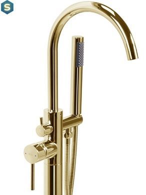 Змішувач для ванни Rea Mono gold підлоговий REA-B1130, Золотий
