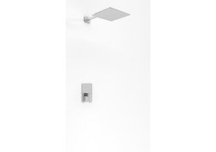 Душова система Kohlman Excelent 30 chrome + BOX прихованого монтажу QW220HQ30, Хром