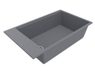 Кухонна мийка Miraggio Lagoon 760 gray 0002086, Каппучино
