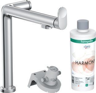 Смеситель для кухни Hansgrohe Aqittura M91 FilterSystem 240 1jet с картриджем Harmony хром 76802000