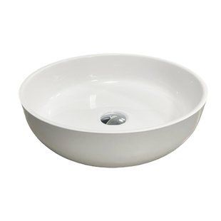 Умывальник Adamant Sunline New &Oslash;40 см white 9851, Черный/золото