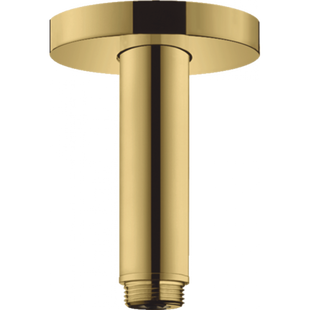 Кронштейн для верхнього душу Hansgrohe зі стелі S 100 мм Polished Gold Optic 27393990