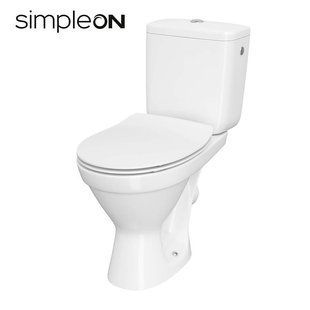 Унитаз-компакт Cersanit Cersania II 699 SimpleOn 010 3/6 с сиденьем duraplast Slim Soft Close K11-2340