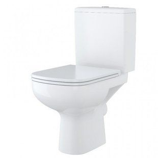 Унитаз-компакт Cersanit Colour Clean On 011 K103-028 с сидением Soft Close, Белый