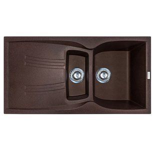 Кухонная мойка Adamant New Line Plus 975x495x235 mokko 519223, Цемент матовый