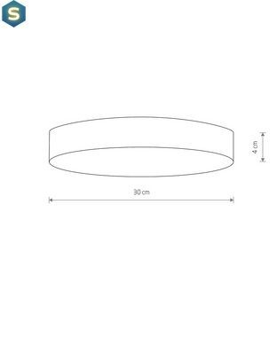 Потолочный светильник Nowodvorski 10405 Lid Round Led 1x50W 3000K 4400Lm IP20 Wh