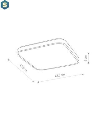 Світильник Nowodvorski 8134 Agnes LED 1x32W 4000K 2500Lm IP44 Wh