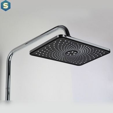 Душевая система Frap F2469, поворотный излив - переключатель на лейку, 3 режима, Хром