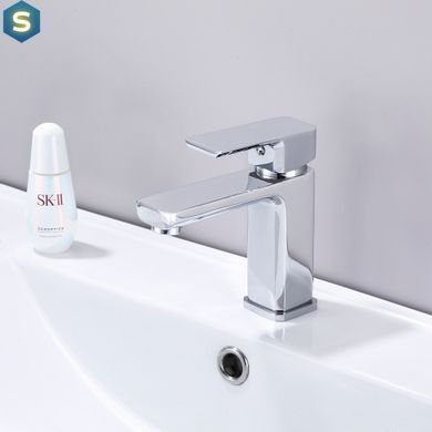 Змішувач для умивальника Lidz Dozorca 001 (k35) LDDOZ001CRM45403 Chrome, Хром