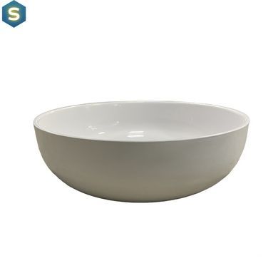 Умивальник Adamant Sunline New &Oslash;40 см white 9851, Чорний/золото