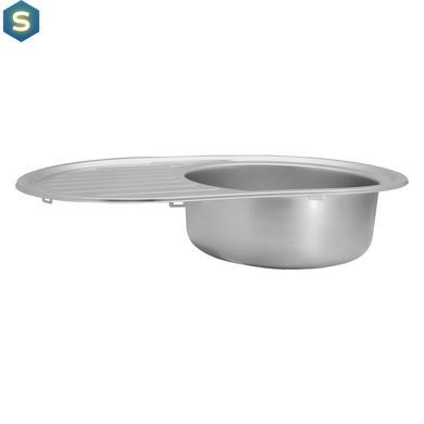 Кухонная мойка Kroner KRP Dekor-7750 (0,8 мм) CV022784, Decor