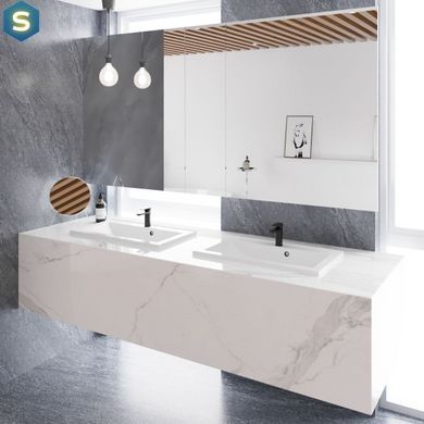 Раковина глянцевая врезная Amidicon Victoria 80 800x450 из литого камня VICTORIA_80_HL, Белый