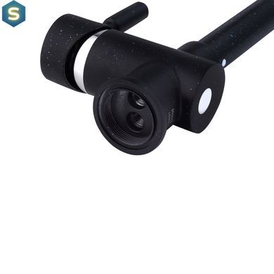 Смеситель для кухни Kroner KRM Mosel - B035 CV020537, Черный матовый