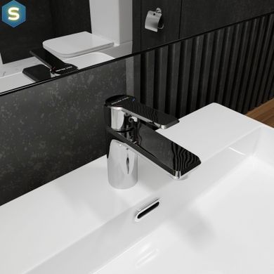 Змішувач для умивальника Koller Pool Edge 35 мм ED0200, Хром